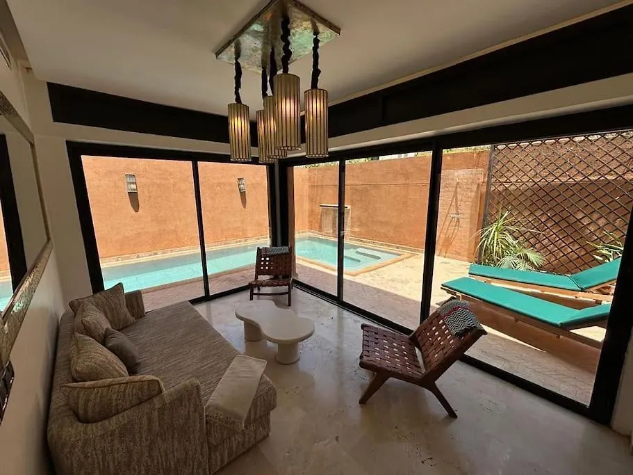Charmante Villa Bd M6 Centre Ville A 5Mn Marrakesh Morocco