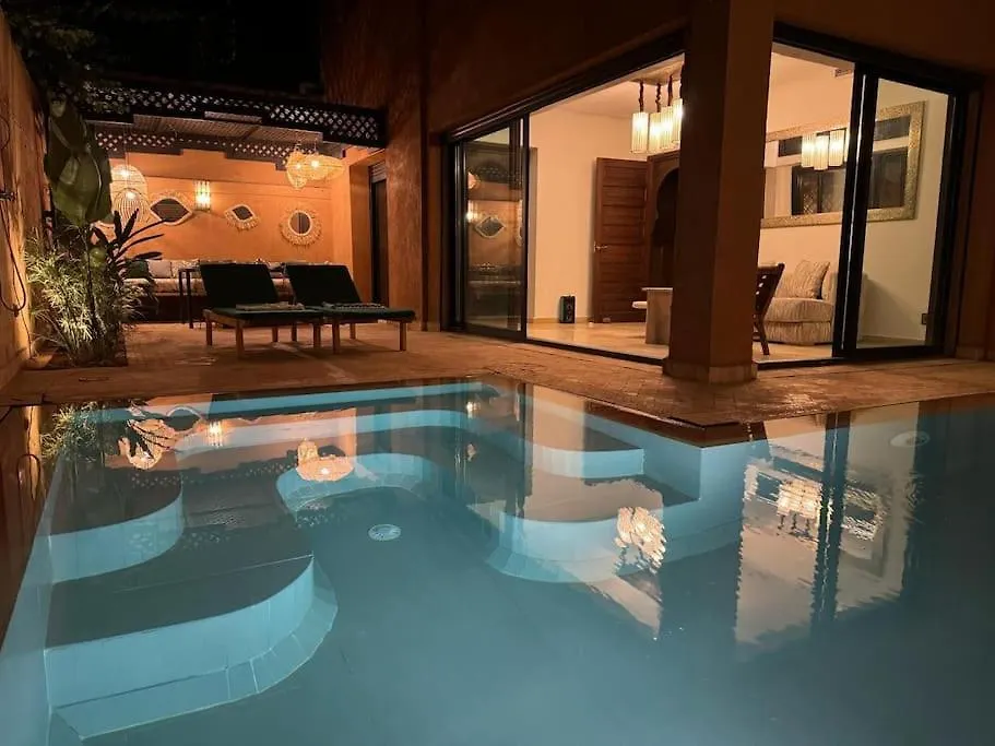 Charmante Villa Bd M6 Centre Ville A 5Mn Marrakesh