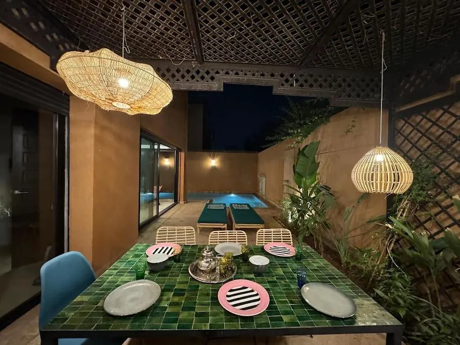 Charmante Villa Bd M6 Centre Ville A 5Mn Marrakesh Morocco