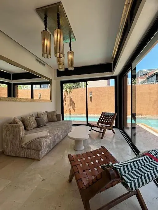 Charmante Villa Bd M6 Centre Ville A 5Mn Marrakesh